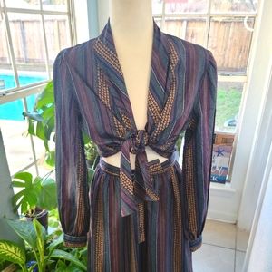 Vintage two piece Breckenridge skirt set, sz 10